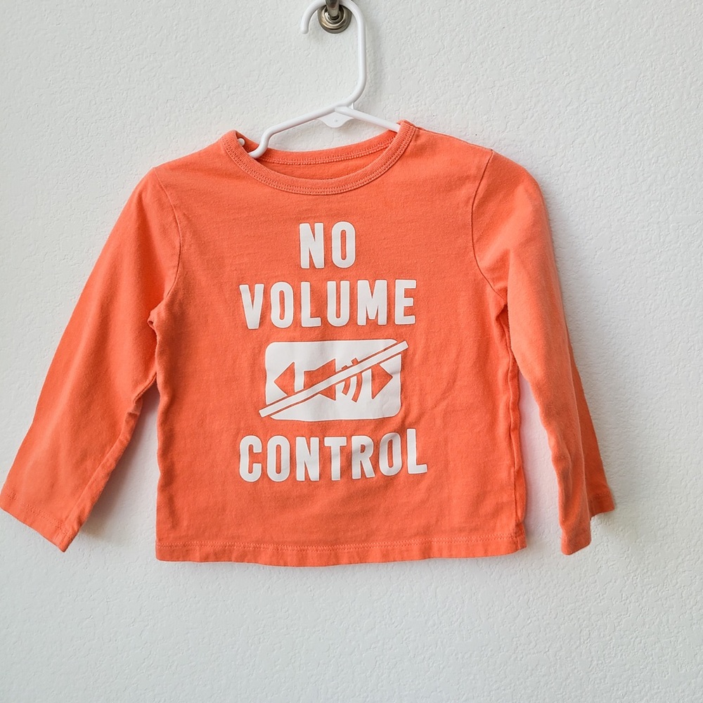 No Volume Control Graphic Tee